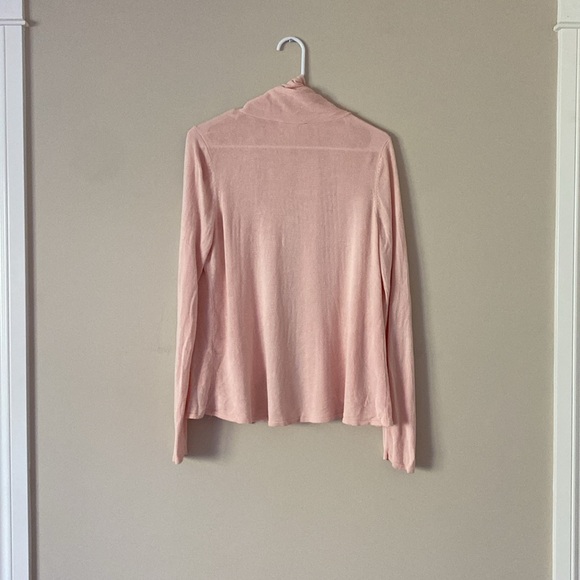 Cyrus Pastel Large Pink Flowy Lightweight Neutral Cardigan Large - Picture 5 of 10
